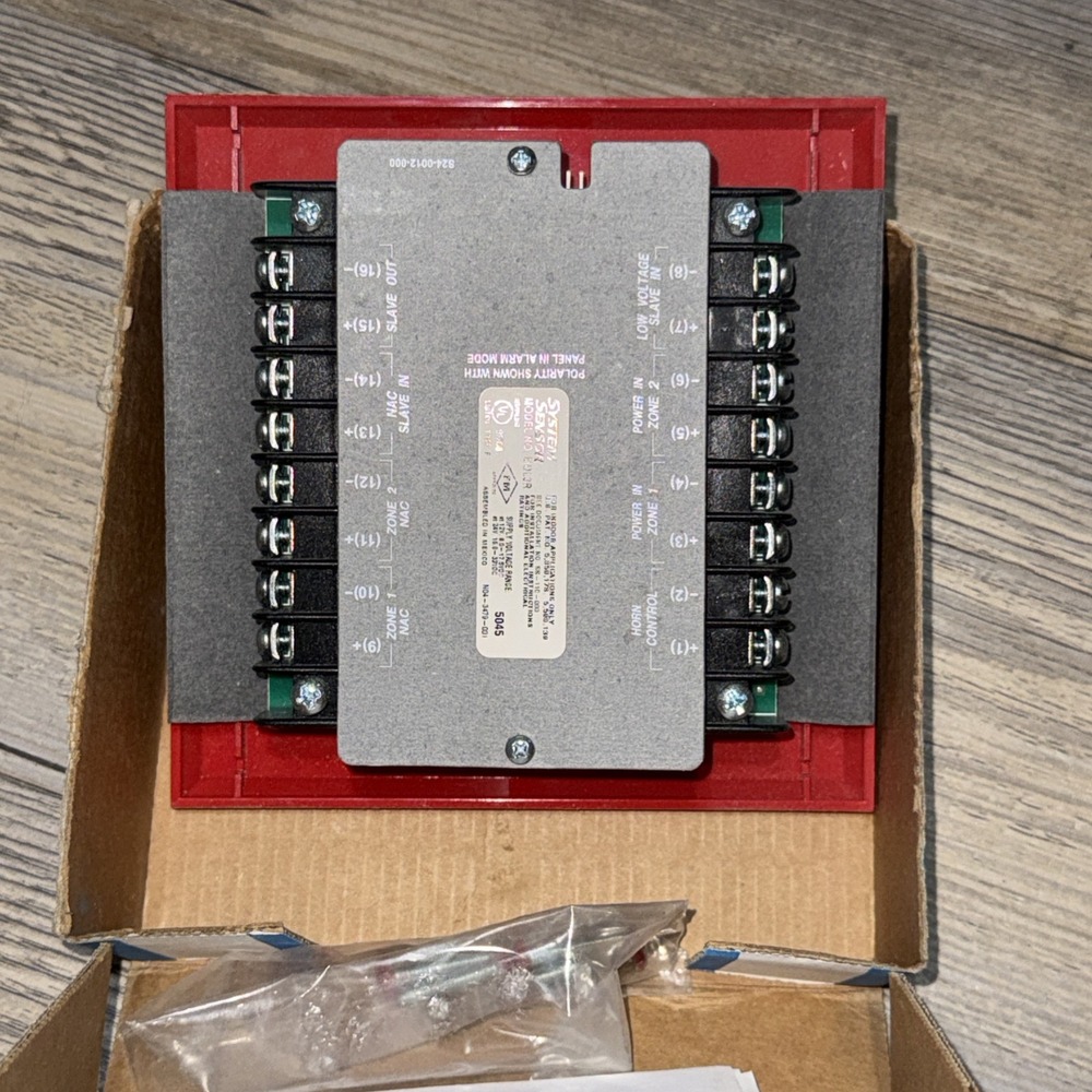 System Sensor SpectrAlert Advance MDL3R Sync-Circuit Module - Red - Picture 2 of 4